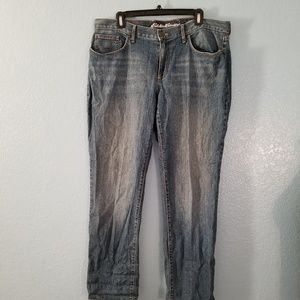 Eddie bauer boyfriend relaxed fit jeans sz 14